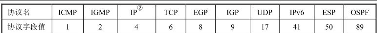 ip协议字段